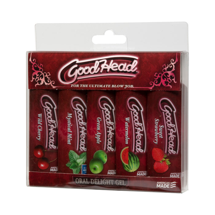 Goodhead Oral Delight Gel 5 Pack 1oz — Nalpac