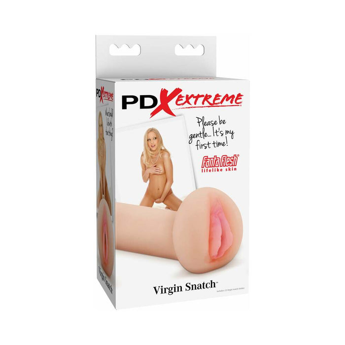 PDX Virgin Snatch Vaginal Stroker Beige