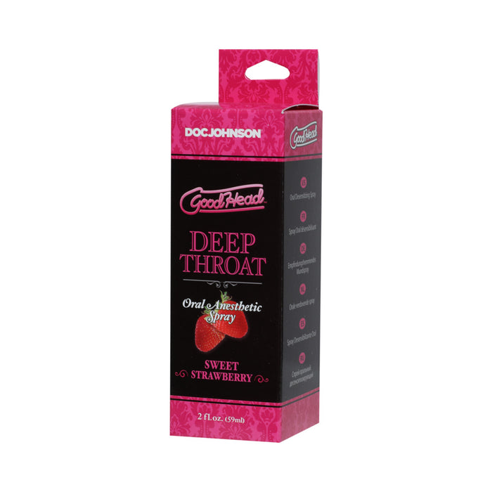 GoodHead - Deep Throat Spray - Sweet Strawberry