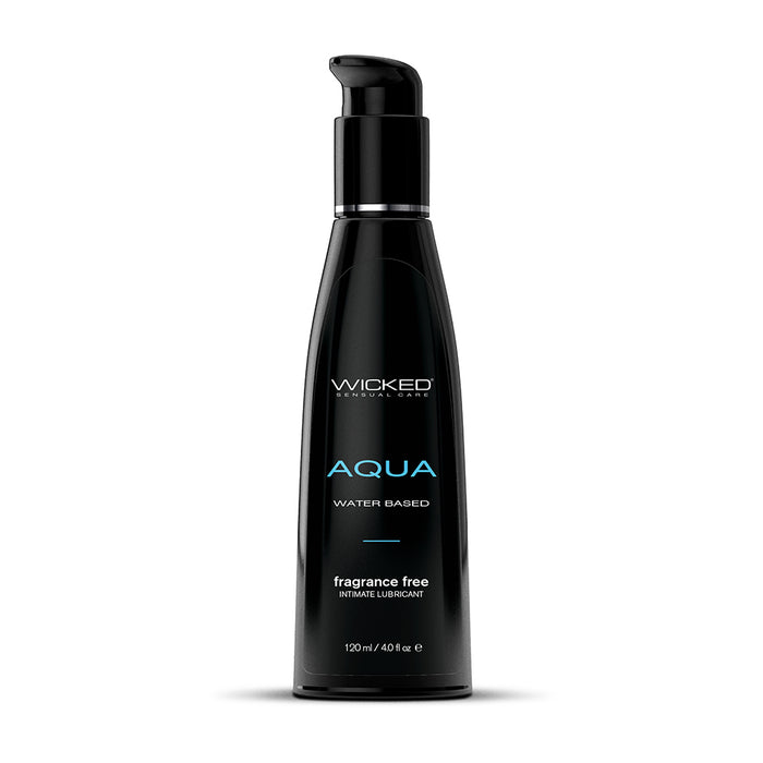 Wicked Aqua Water-Based Lubricant 4 oz.