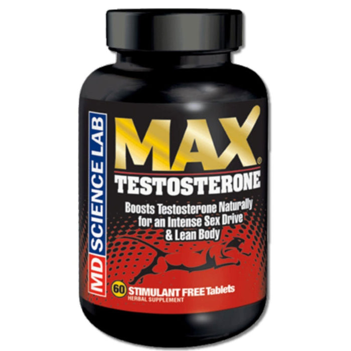 MaxTestosterone 60ct Bottle