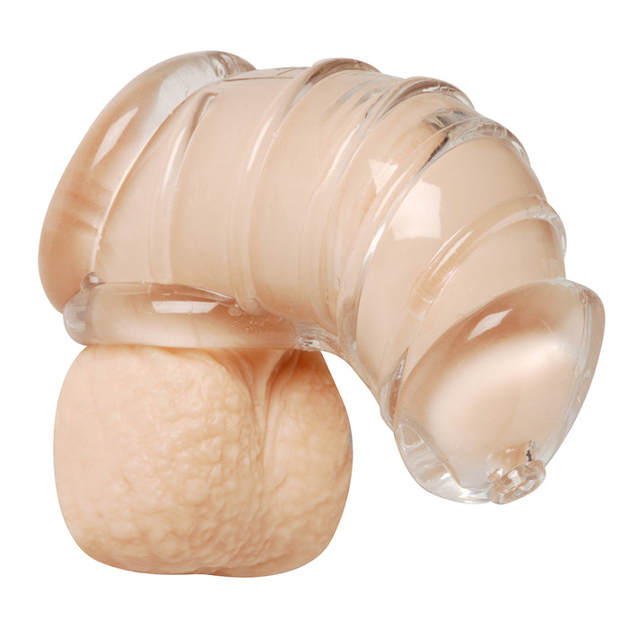 Masters Detained Soft Body Chastity Cage (Clear)
