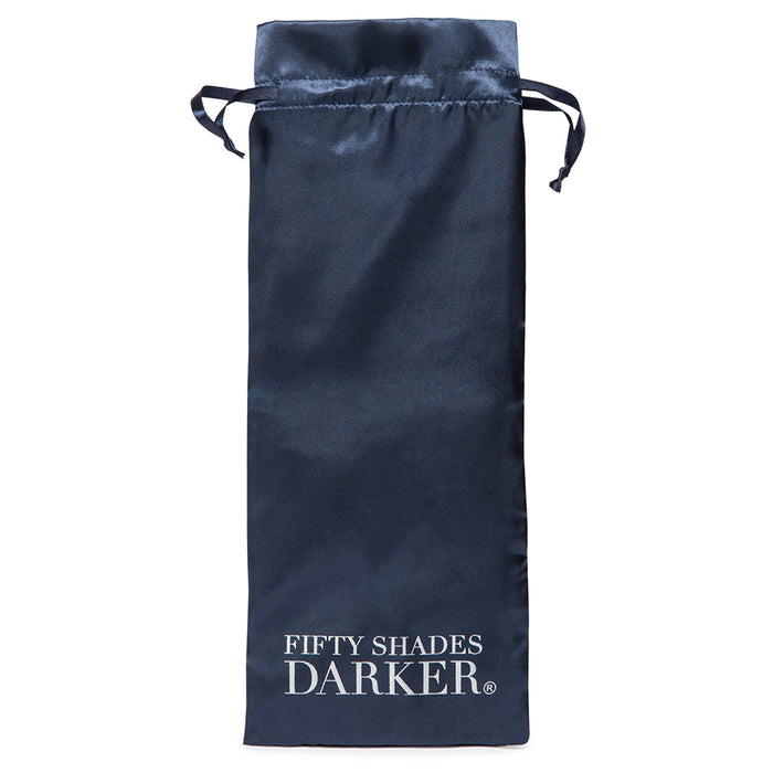 Fifty Shades Darker Oh My Rechargeable Silicone Rabbit Vibrator Slate Blue