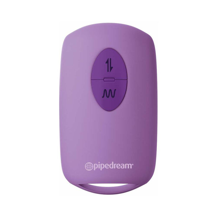 Pipedream Fantasy For Her Love Thrust-Her Rechargeable Silicone Thrusting Vibrator Purple