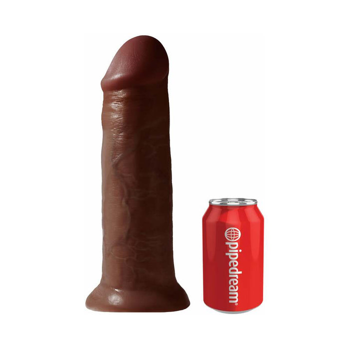 Pipedream King Cock 12 in. Cock Realistic Dildo With Suction Cup Brown