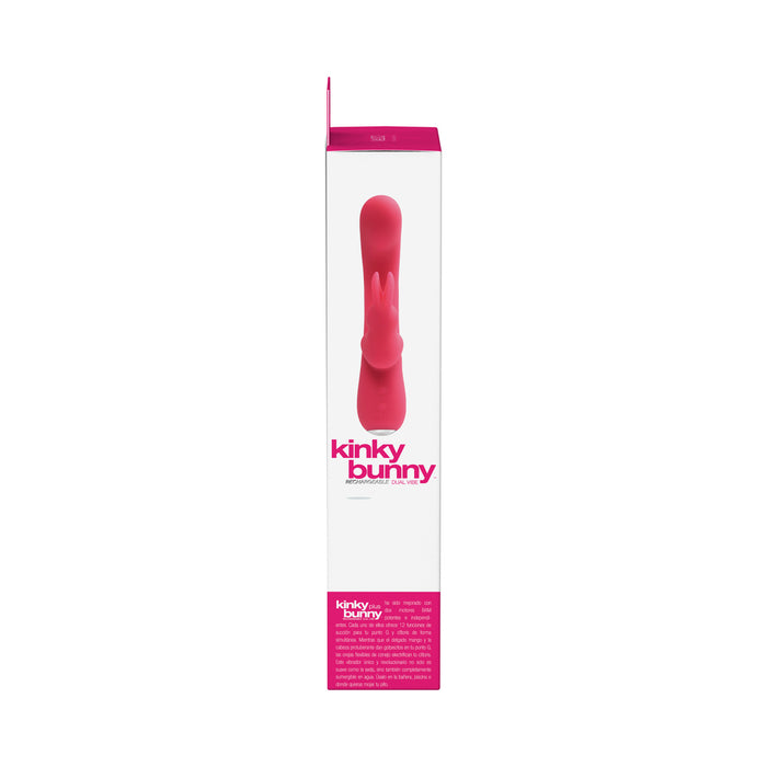 VeDO Kinky Bunny Rechargeable Rabbit Vibrator - Pretty In Pink