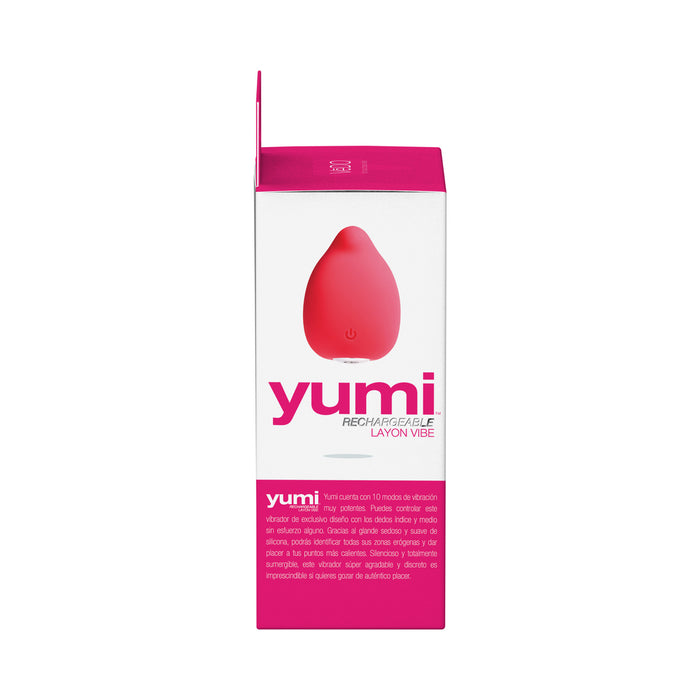 VeDO Yumi Rechargeable Finger Vibe - Foxy Pink