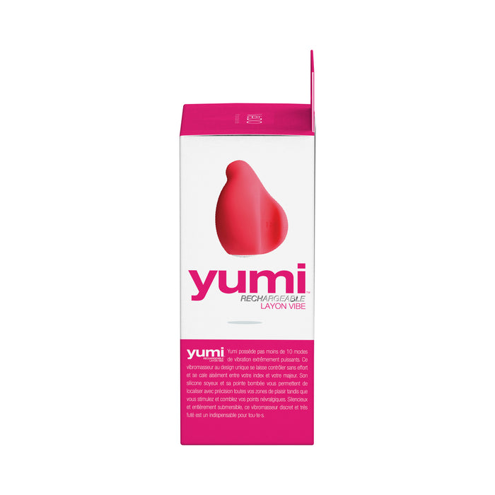 VeDO Yumi Rechargeable Finger Vibe - Foxy Pink