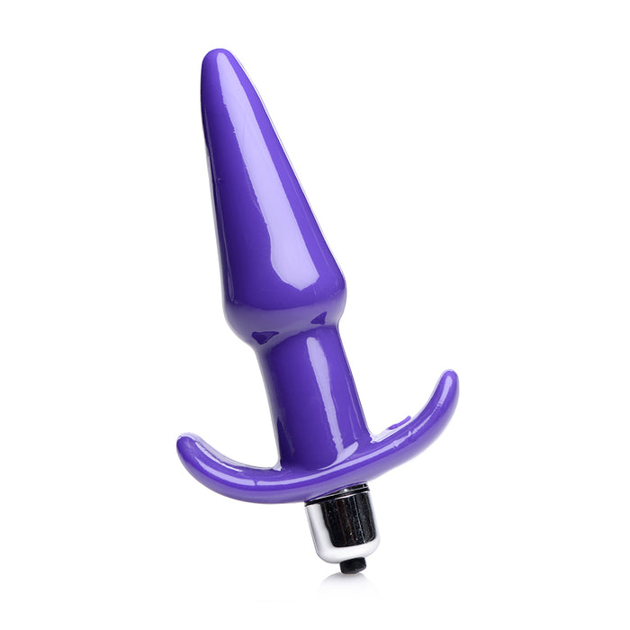 Thrilling Purple Smooth Anal Plug