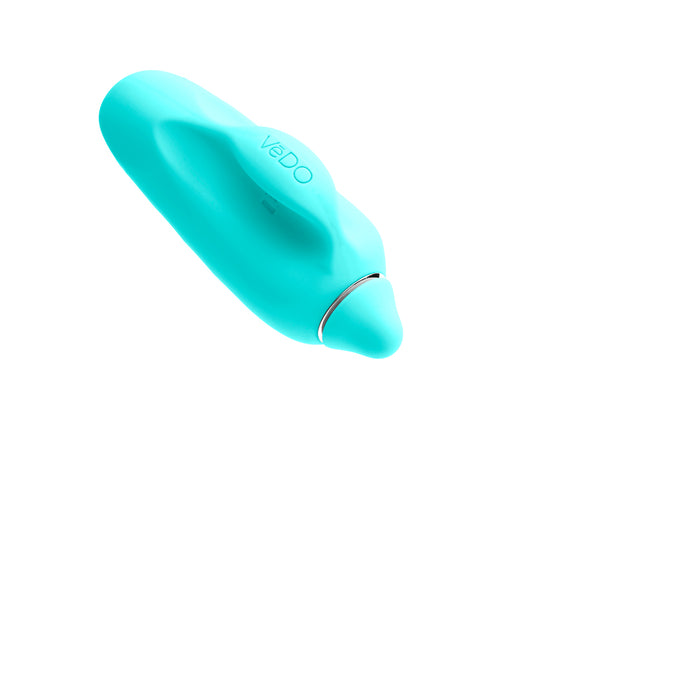 Vedo Vivi Rechargeable Finger Vibe Tease Me Turquoise