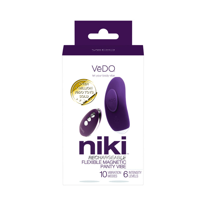 VeDO Niki Rechargeable Panty Vibe Deep Purple