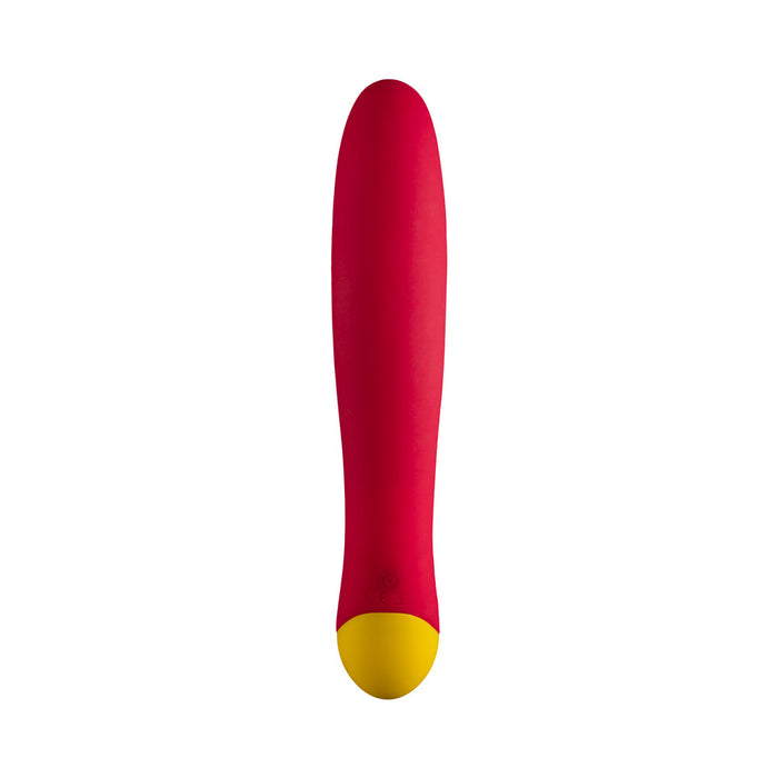 ROMP Jazz Rechargeable Silicone Rabbit Vibrator Berry