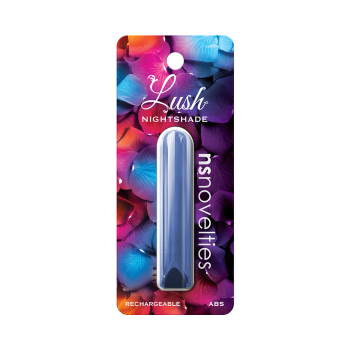 Lush Nightshade Rechargeable Bullet Vibrator Blue