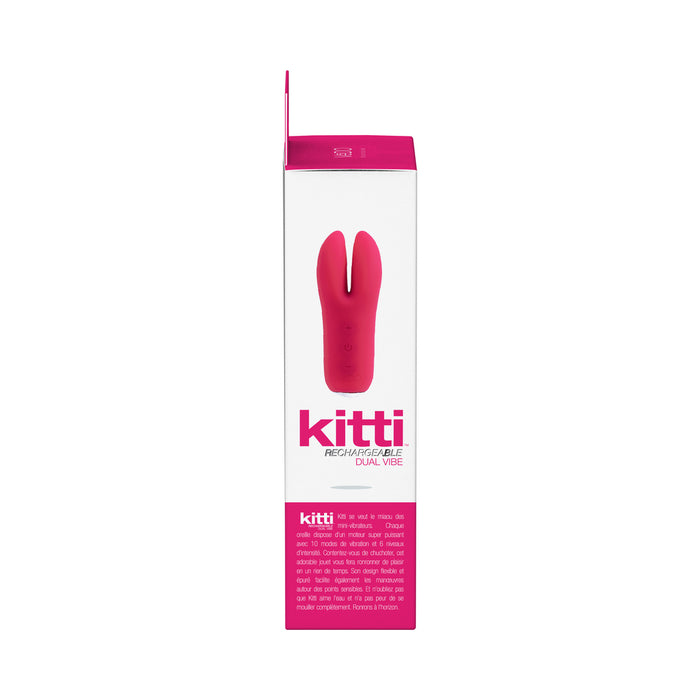 Vedo Kitti Rechargeable Dual Vibe Foxy Pink