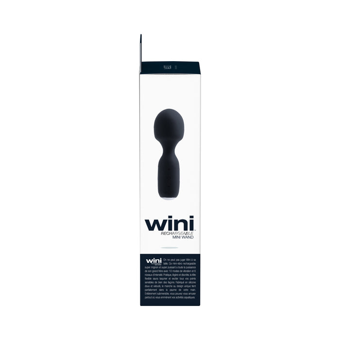 Vedo Wini Rechargeable Mini Wand Just Black