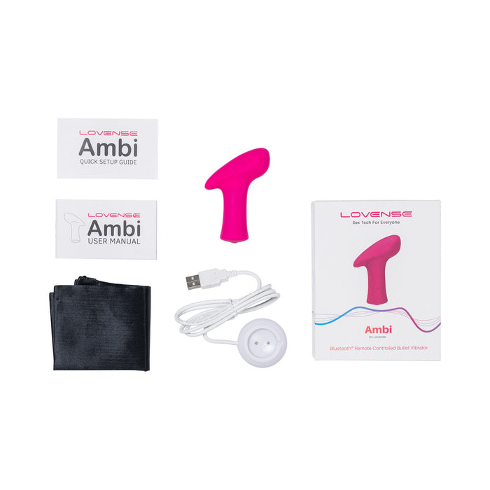 Lovense Ambi Bluetooth Programmable Bullet Vibrator