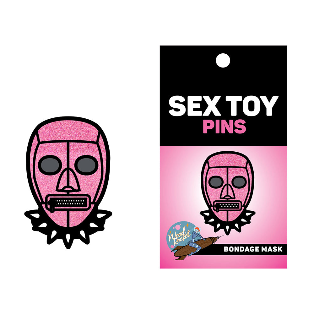 Sex Toy Pin Pink Bondage Mask — Nalpac