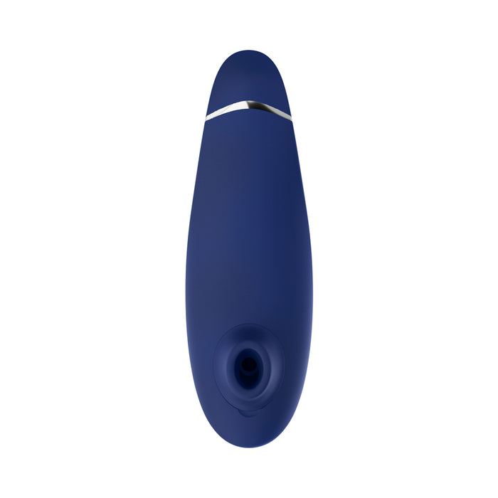 Womanizer Premium 2 Rechargeable Silicone Luxurious Pleasure Air Clitoral Stimulator Blueberry