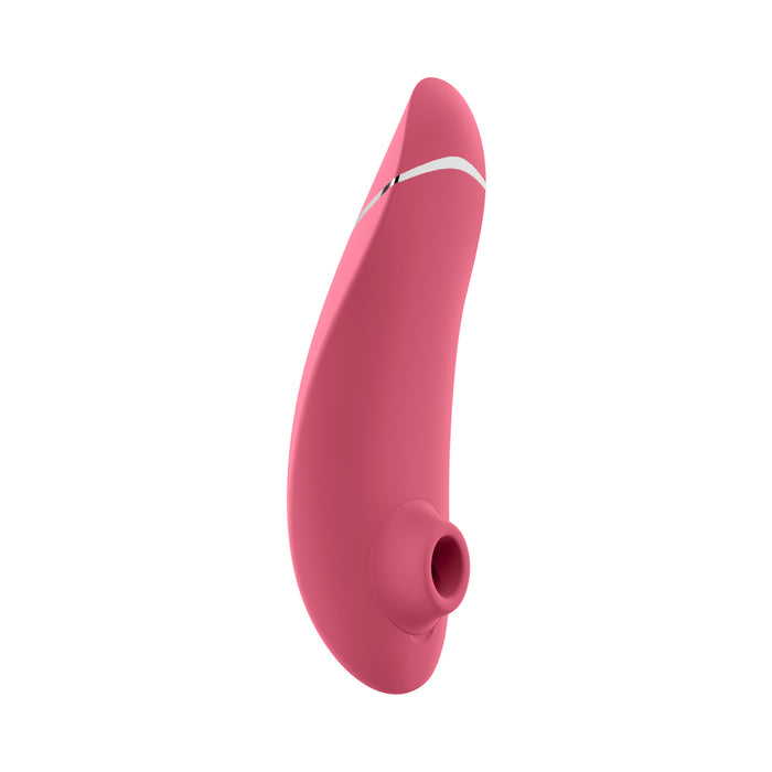 Womanizer Premium 2 Rechargeable Silicone Luxurious Pleasure Air Clitoral Stimulator Raspberry