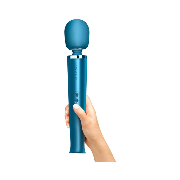 Le Wand Rechargeable Vibrating Massager Pacific Blue