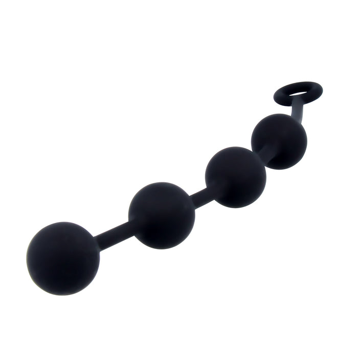 Nexus EXCITE Anal Beads Silicone Large Black