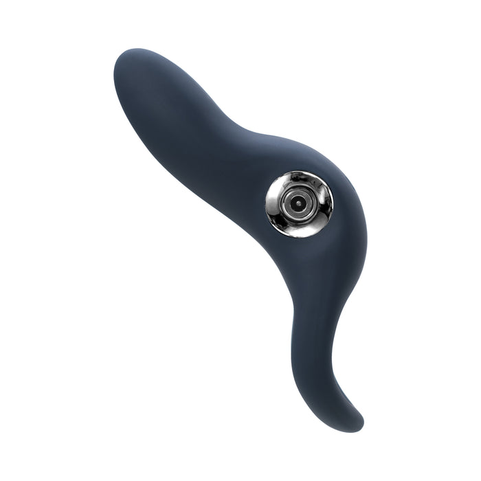 Vedo Sexy Bunny Rechargeable Vibrating C-Ring Black Pearl