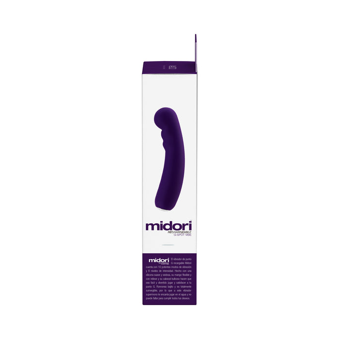 Vedo Midori Rechargeable G-Spot Vibe Deep Purple