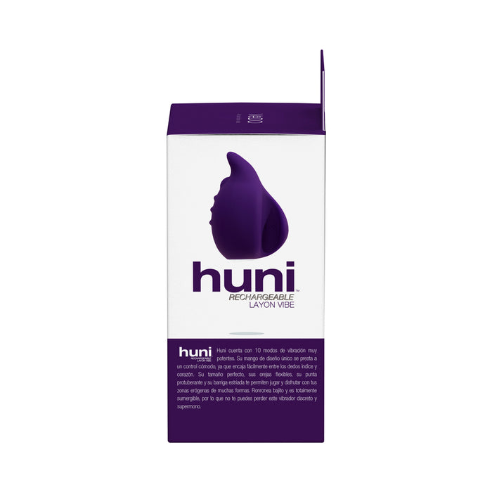 Vedo Huni Rechargeable Finger Vibe Deep Purple