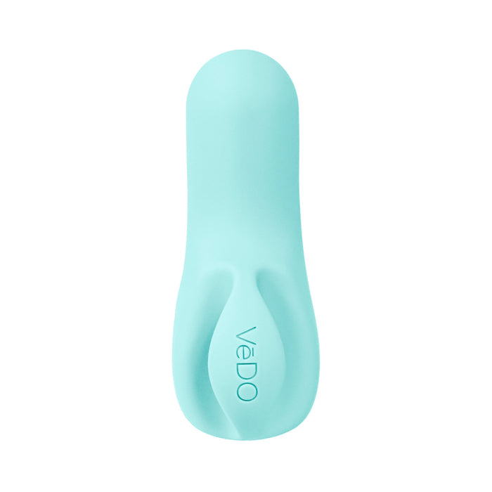 Vedo Nea Rechargeable Finger Vibe Tease Me Turquoise