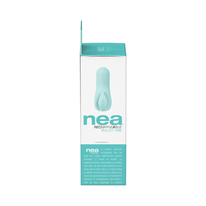 Vedo Nea Rechargeable Finger Vibe Tease Me Turquoise