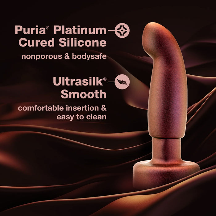 Anal Adventures Matrix Bionic Plug with Remote Cosmic Copper