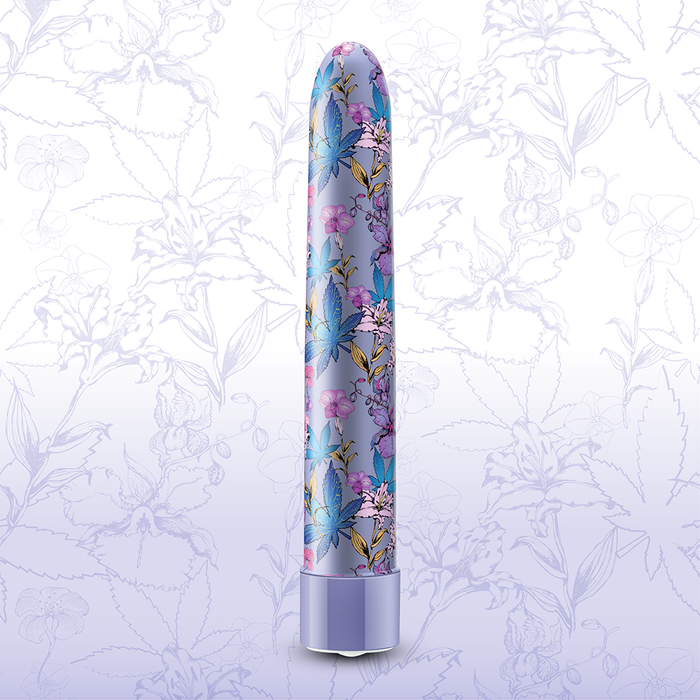 Limited Addiction Floradelic Rechargeable 7 in. Vibrator Purple