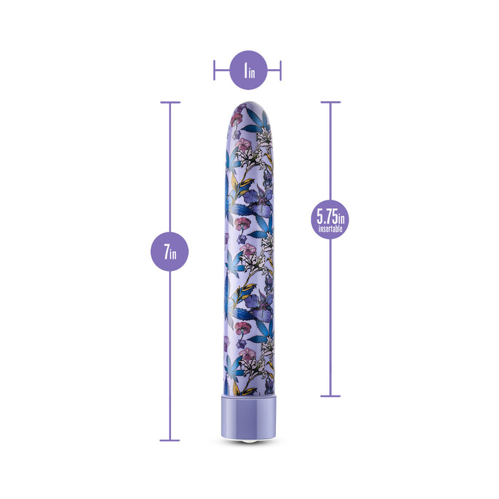 Limited Addiction Floradelic Rechargeable 7 in. Vibrator Purple