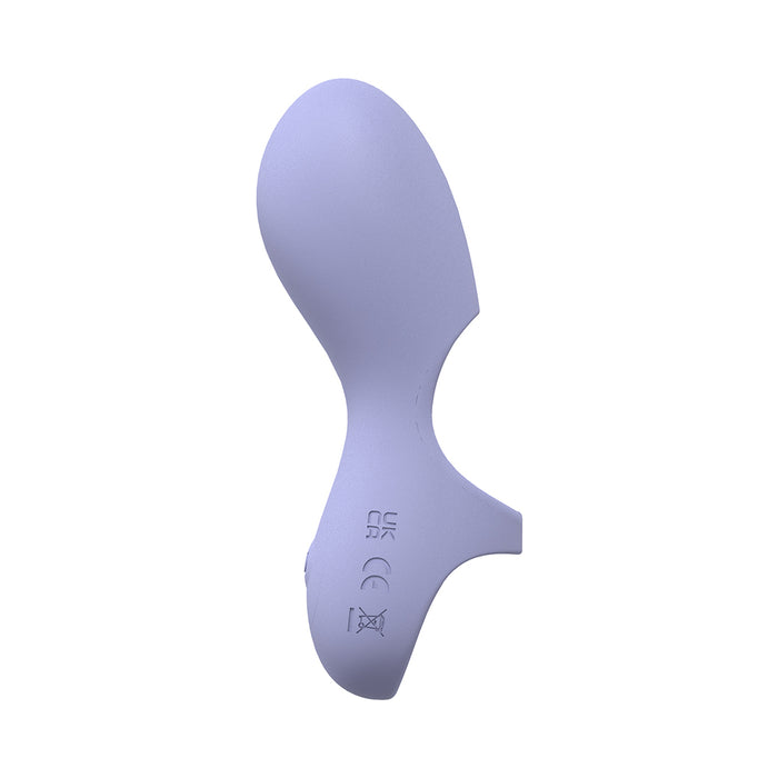 LoveLine Joy 10 Speed Finger Vibe Silicone Rechargeable Waterproof Lavender