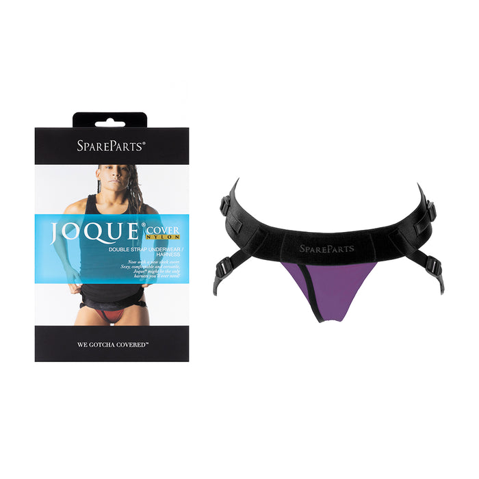 SpareParts Joque Cover Underwr Harness Purple (Double Strap) Size A Nylon