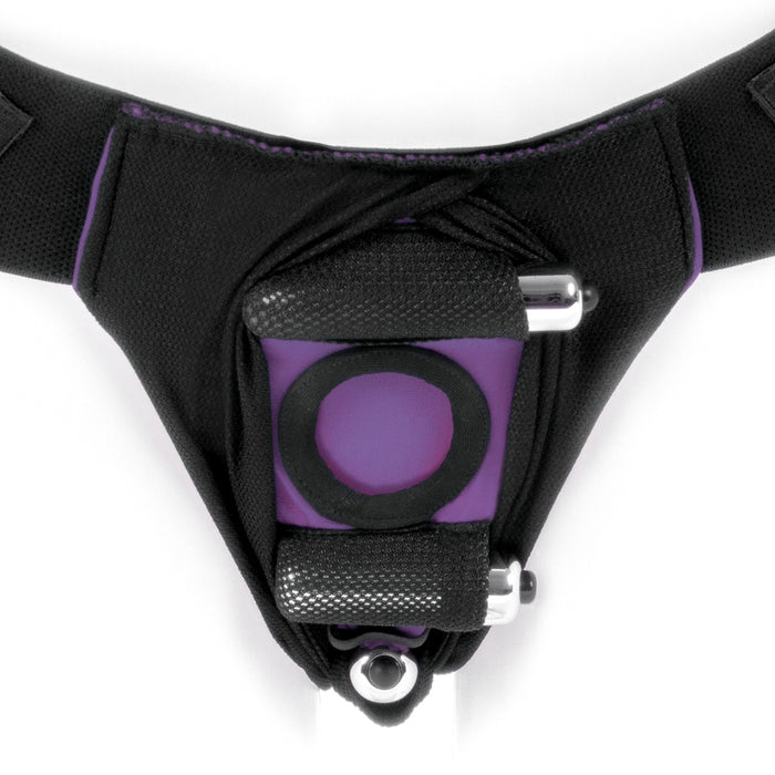 SpareParts Joque Cover Underwr Harness Purple (Double Strap) Size A Nylon