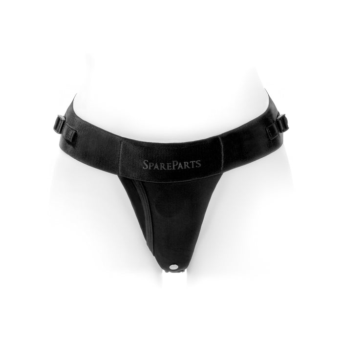 SpareParts Theo Cover Underwear Harness Black (Single Strap) Size A Nylon