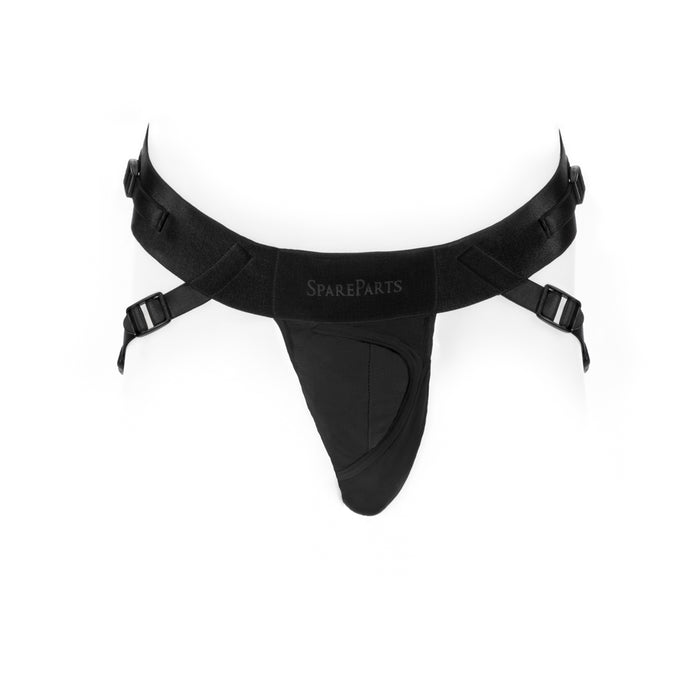 SpareParts Deuce Cover Underwear Harness Black (Double Strap) Size A Nylon