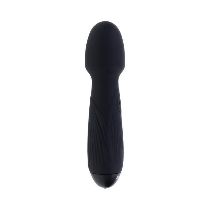 Selopa Power Trip Rechargeable Vibrating Wand Silicone Black