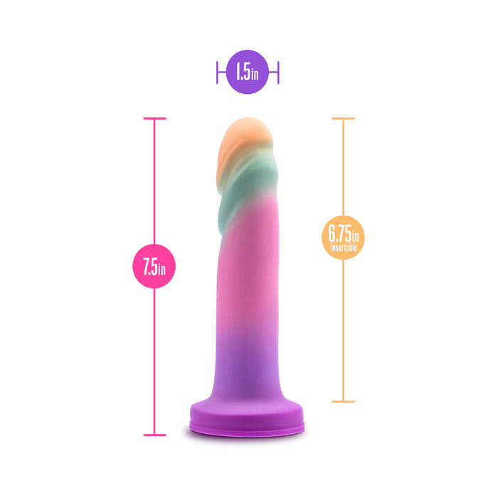 Avant Sunrise Gaze 7.5 in. Dildo Sherbet