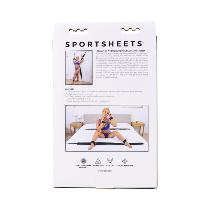 Sportsheets No Matter Where Bondage Restraint System