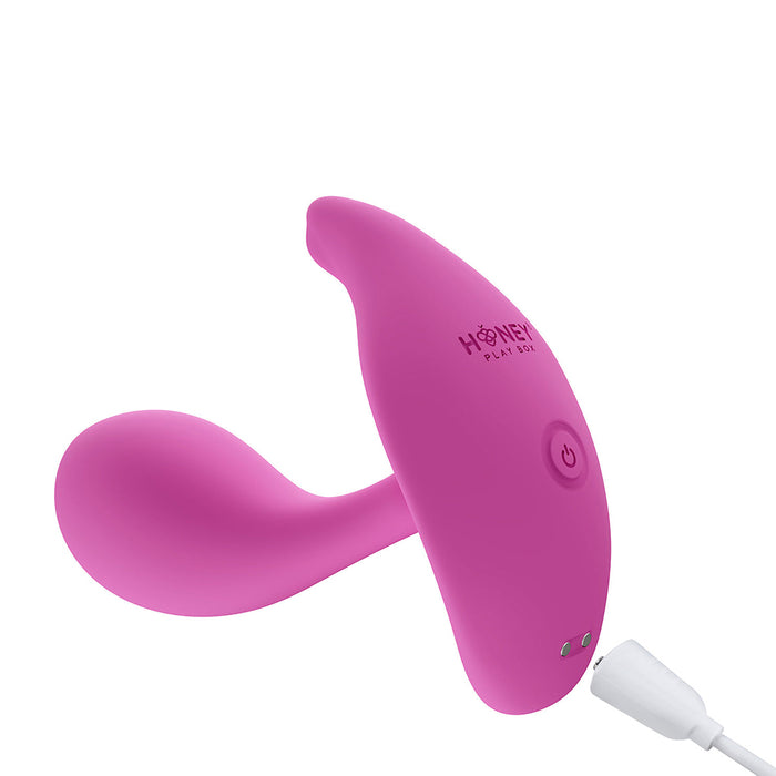 Honey Play Box Oly 2 Pressure Sensing App-Enabled Wearable Vibrator Pink