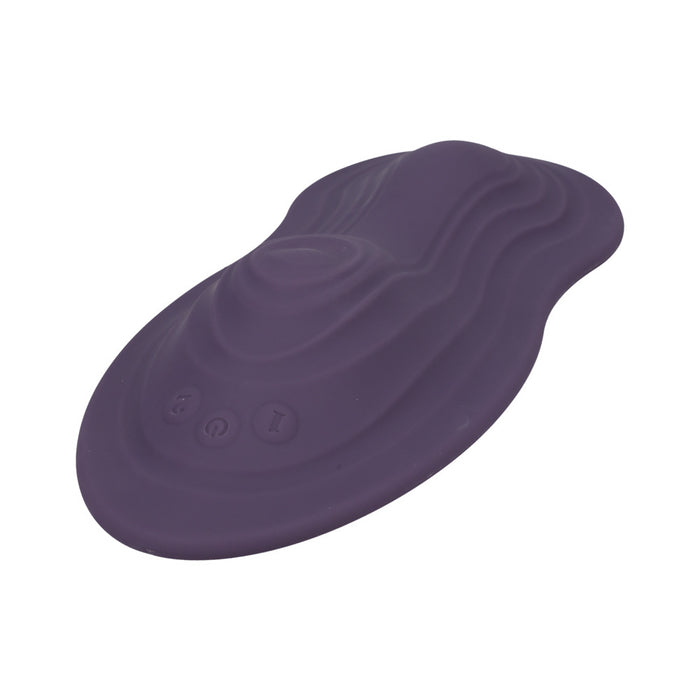 iRide Pleasure Seat Throb Rechargeable with Wireless Remote Dusty Purple