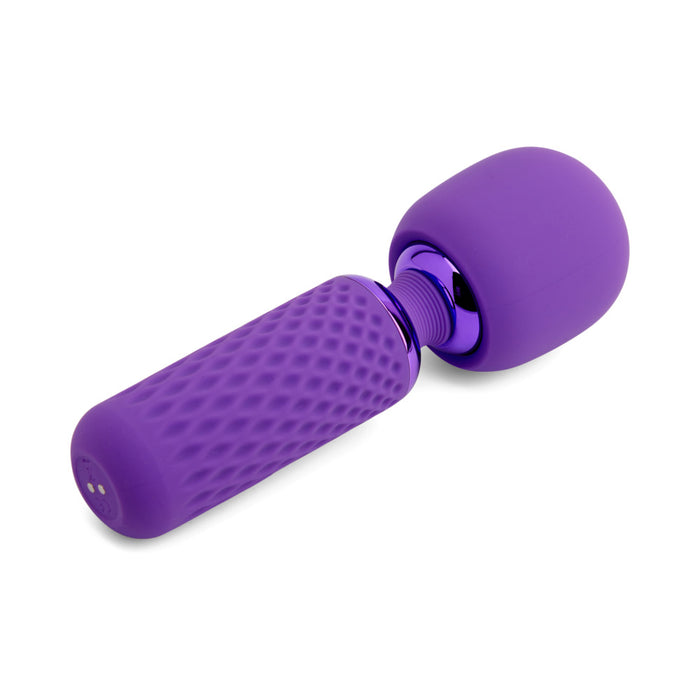 Nu Sensuelle Harlow Nubii Mini Wand W/ Masturbator Purple