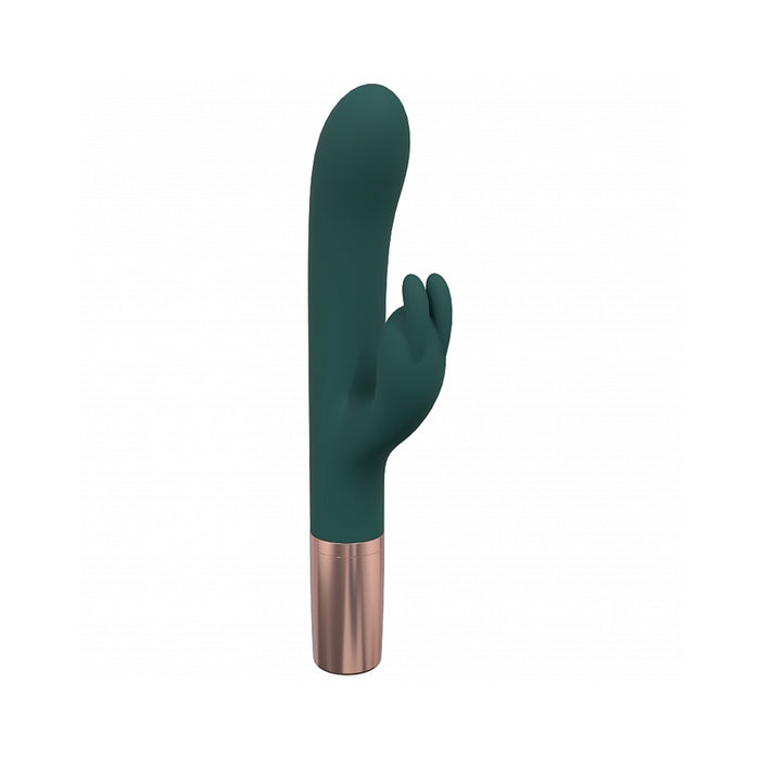 LoveLine Traveler Rabbit Silicone Rechargeable Splashproof Forest Green