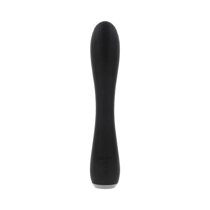 Selopa Midnight Magic Rechargeable Vibrator Silicone Black