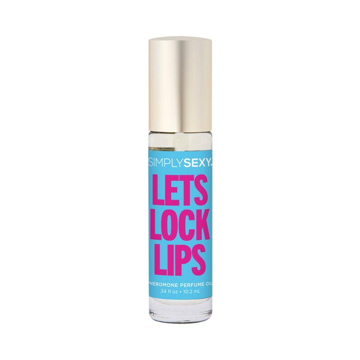 Simply Sexy Pheromone Perfume Oil Roll On Let's Lock Lips 0.34oz