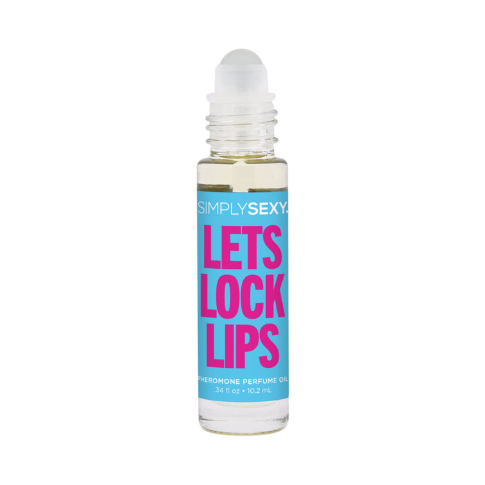 Simply Sexy Pheromone Perfume Oil Roll On Let's Lock Lips 0.34oz