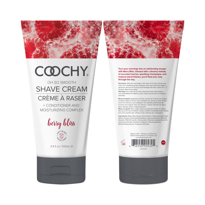 Coochy Berry Bliss Shave Cream 3.4oz