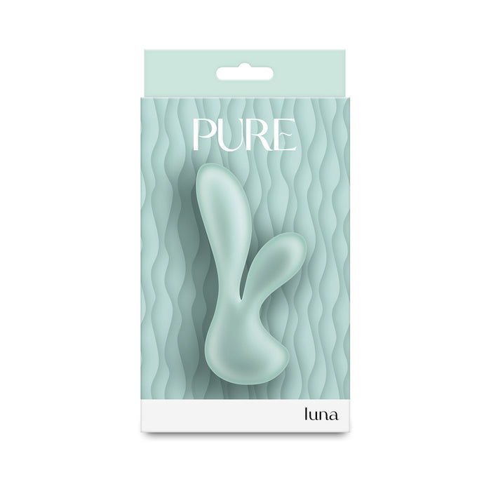 Pure Luna Petite Vibrating Rabbit Teal